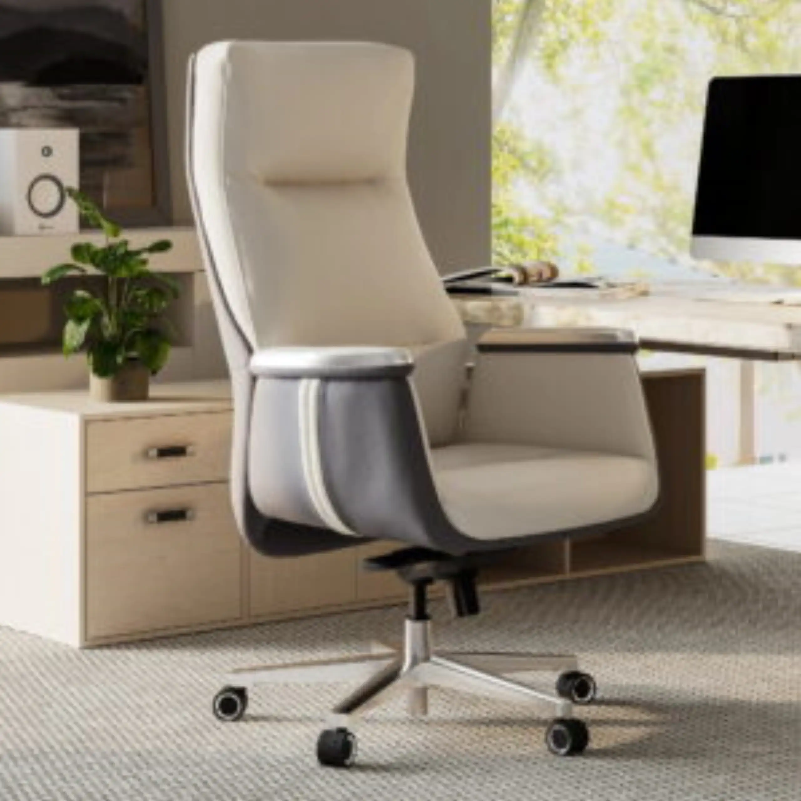 Adjustable Ergonomic Mesh Office Chair with Lumbar Support