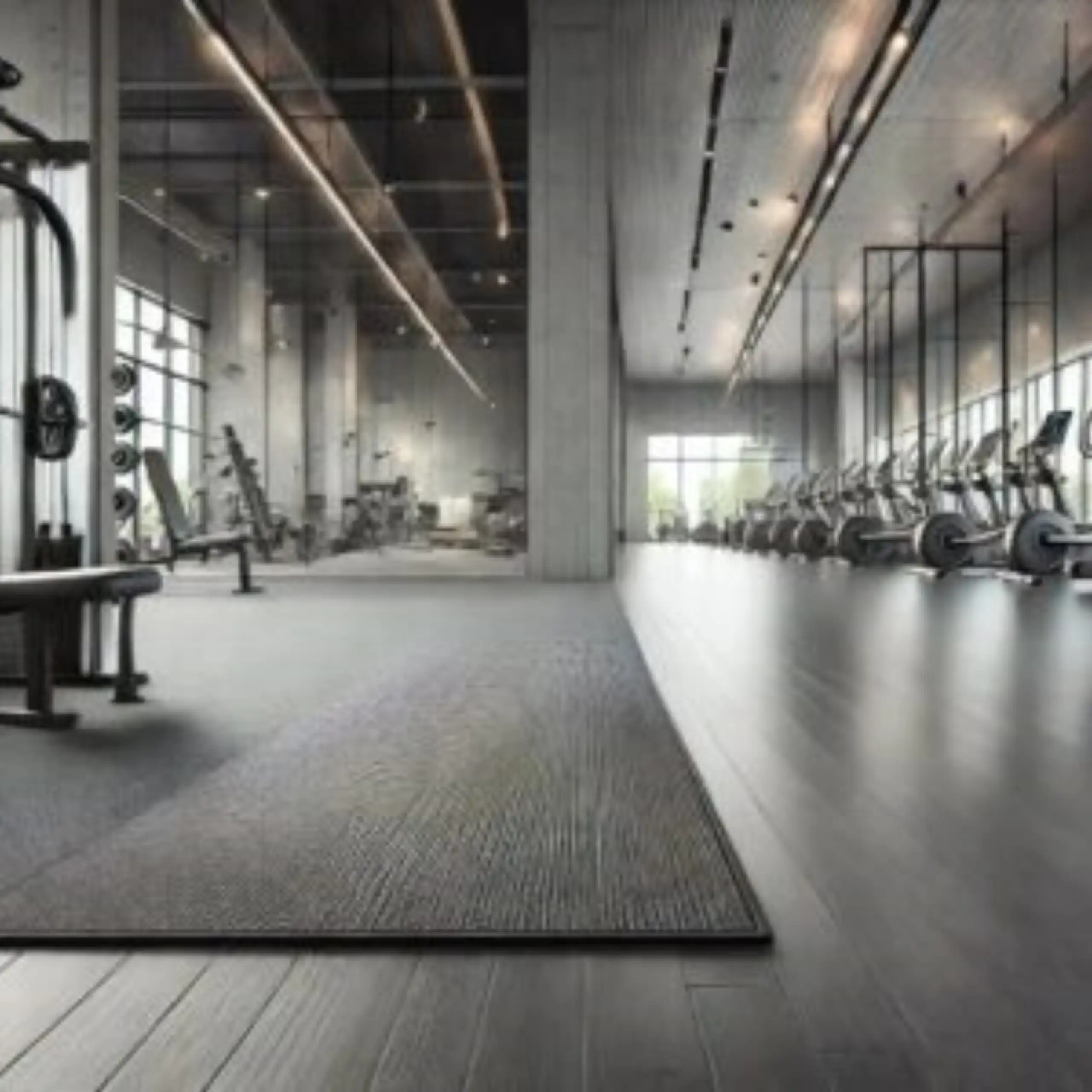 High-Elastic Rubber Flooring – Safe, Durable & Built for Intense Training