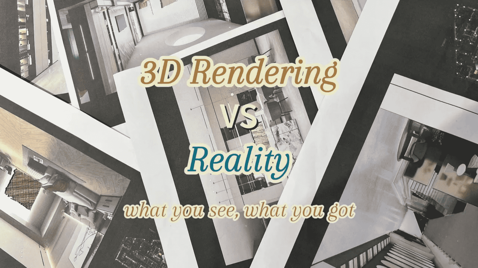 3D design and actual product comparison