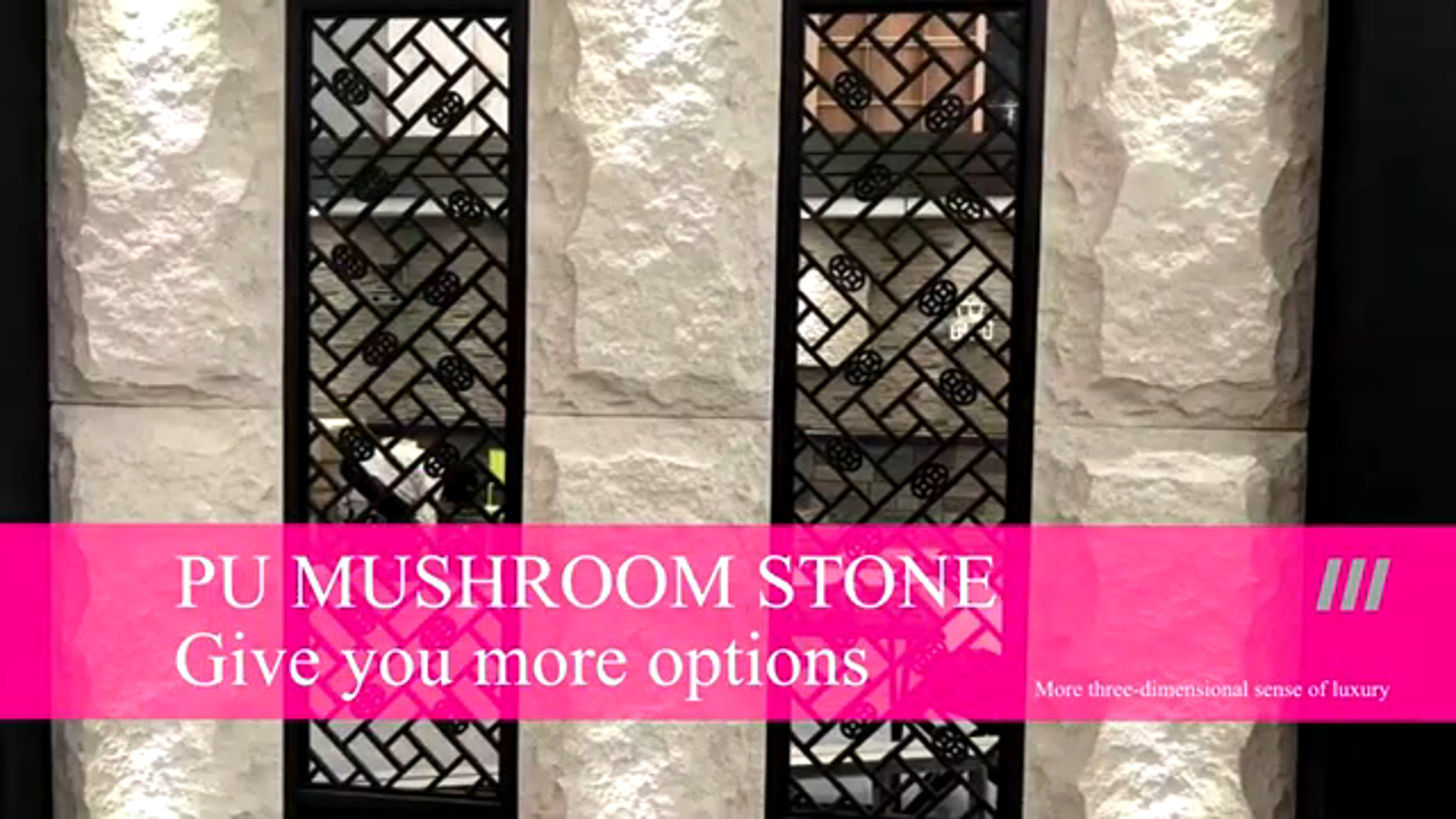 2023PU stone wall decorative panel