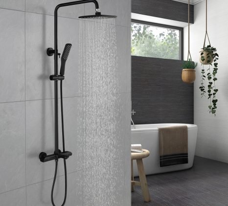 Durable, Water-Saving Shower Heads with Modern Design & Temperature Control